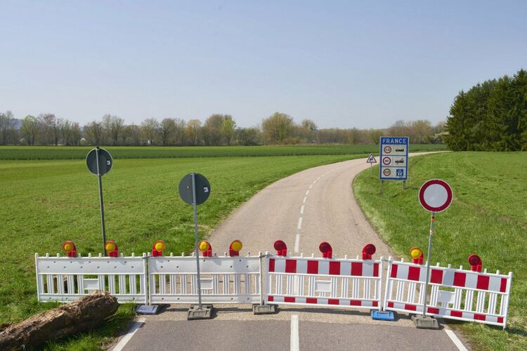 deutsch-französische Grenze, Überherrn-Bisten/Merten